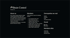 Desktop Screenshot of braincontrol.org