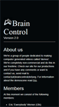 Mobile Screenshot of braincontrol.org
